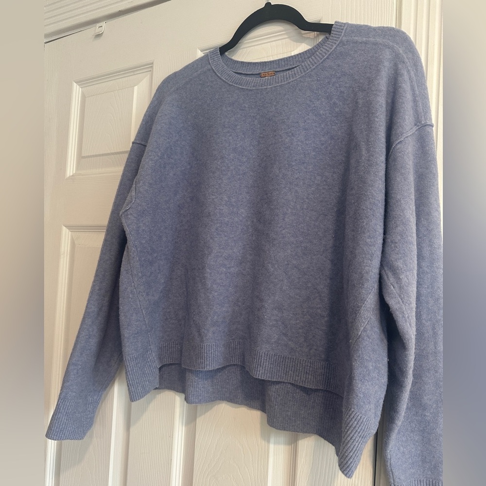 Free People Blue Sweater